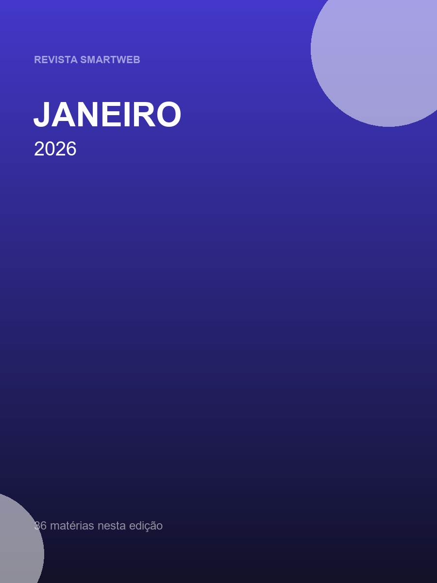 Capa de Revista SmartWeb — Janeiro de 2026